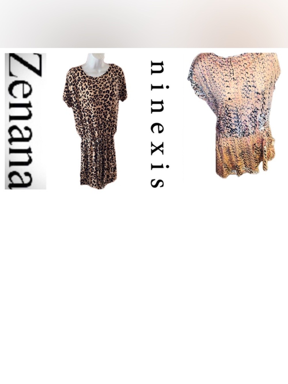 Animal Print Rompers - Picture 1 of 4